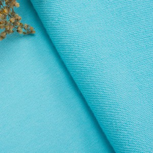 Cotton french terry solid fabric 260gsm in stock