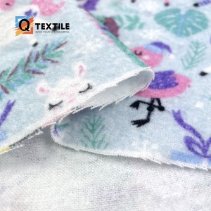 Cotton Flannel 160gsm Custom Print NO MOQ